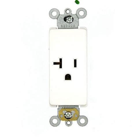 20 amp self contained receptacle